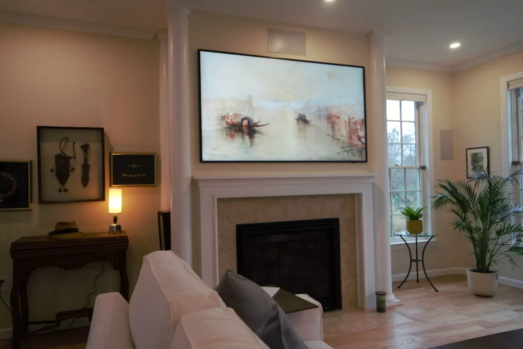 TV wall mounting and AV room setup Long Island – Perfect Angle AV Installers