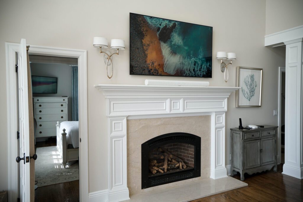 Fireplace TV Installation - Full Service White Glove Professional Installation on Long Island