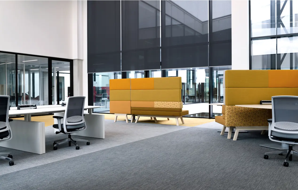 Smart Motorized shades for Commercial Spaces in Long Island