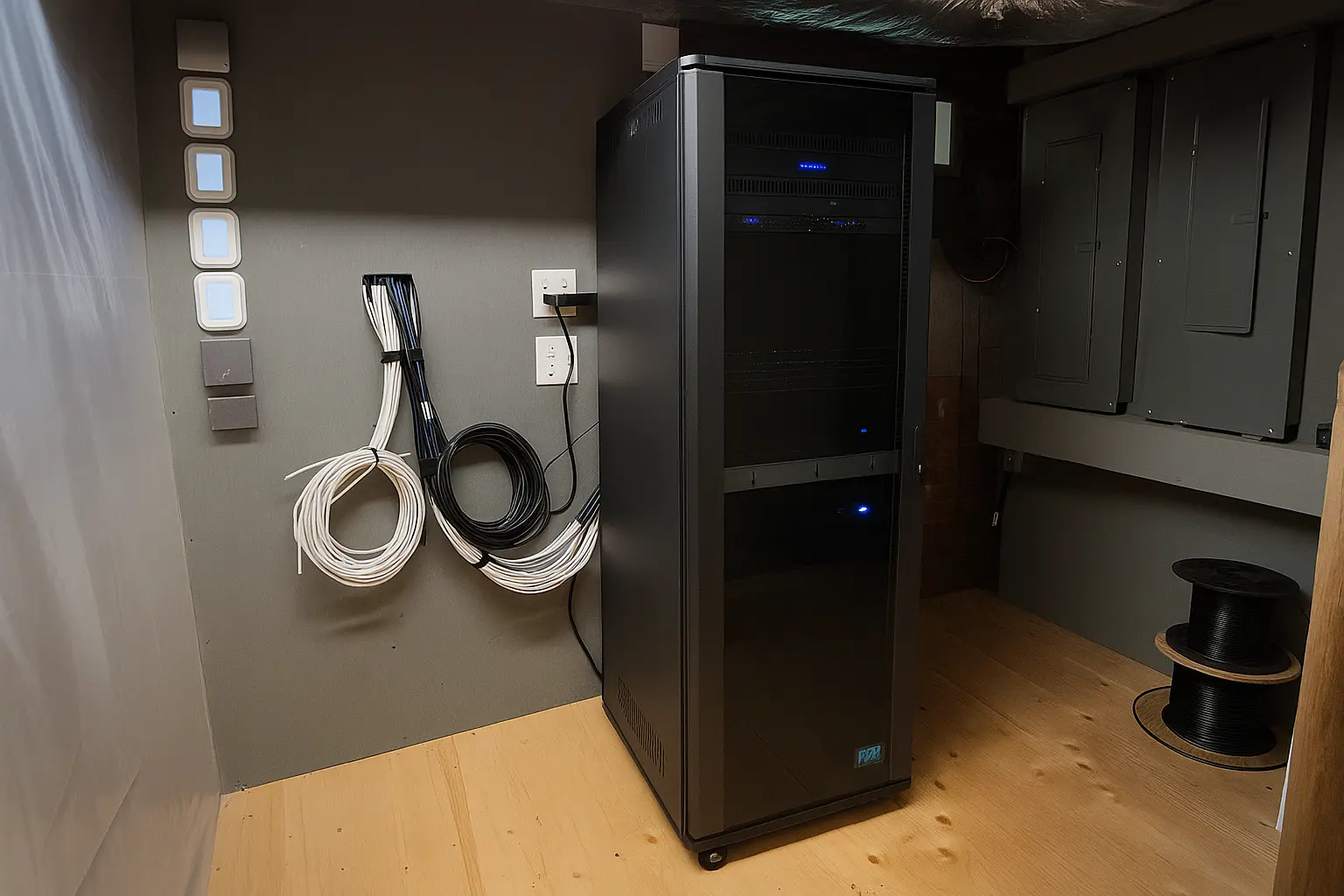 Custom AV rack building and wiring Long Island – Perfect Angle AV installers