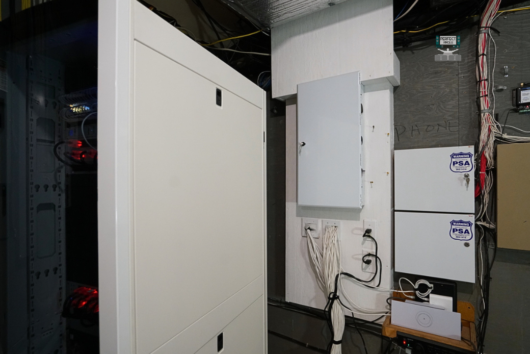 Unifi System Installation and Design on Long Island | Clean wires, organized rack
